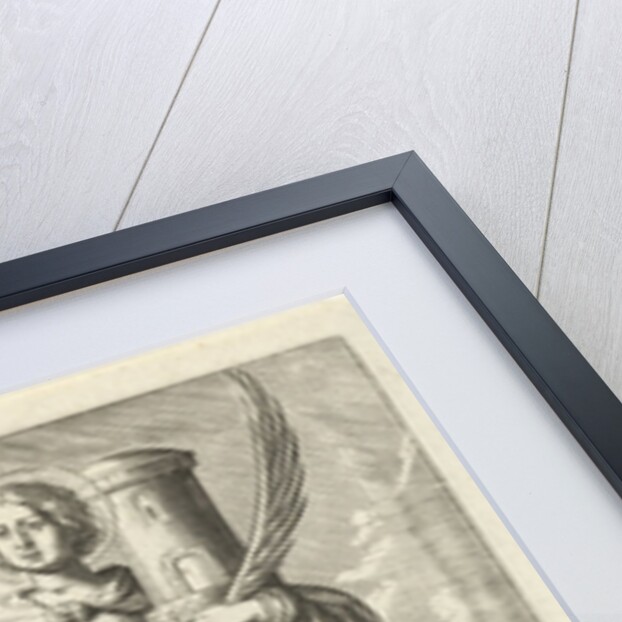 Saint Barbara by Theodoor Galle