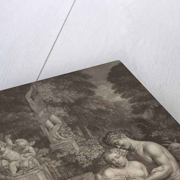 Vertumnus and Pomona by Gerard Valck