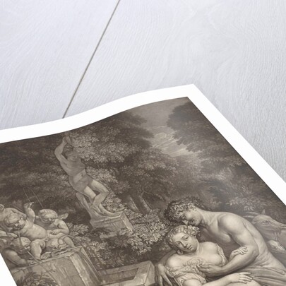 Vertumnus and Pomona by Gerard Valck