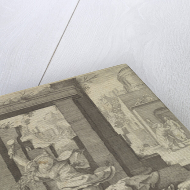 Jael and Sisera by Claes Jansz. Visscher II