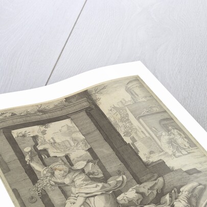 Jael and Sisera by Claes Jansz. Visscher II