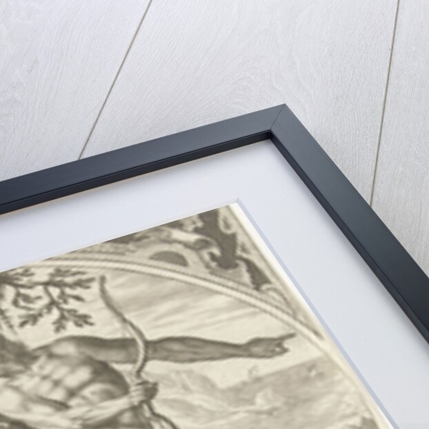 Phoebus makes Vulcan aware of the adultery by Philips Galle