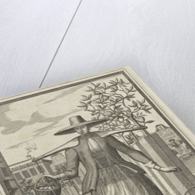 Milkmaid from Waterland by Jaques Le Moine de l’Espine