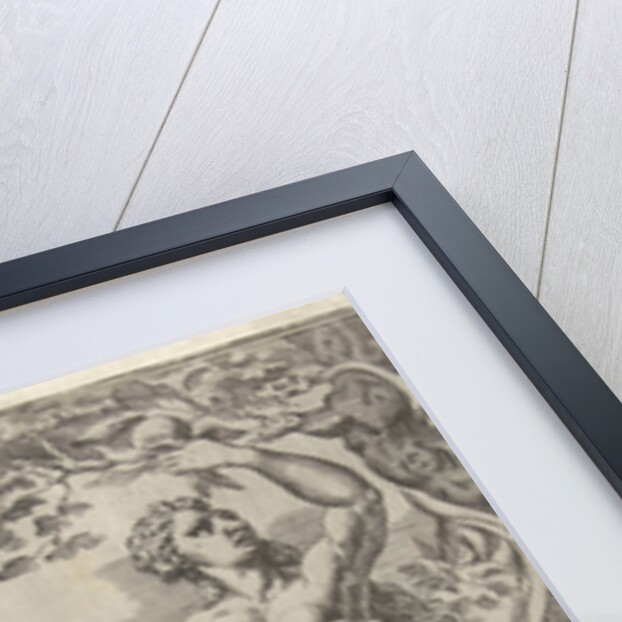 Adam and Eve picking the forbidden fruit by Dirck Volckertsz Coornhert