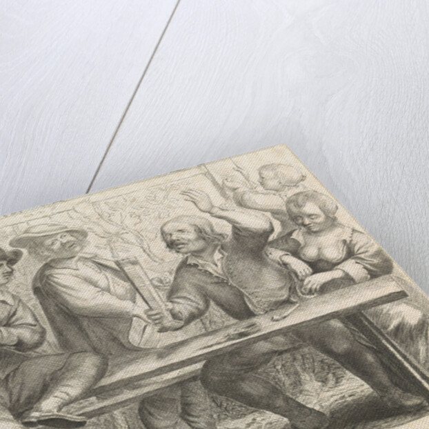 Musicians and drinking in a tavern by Jan Miense Molenaer