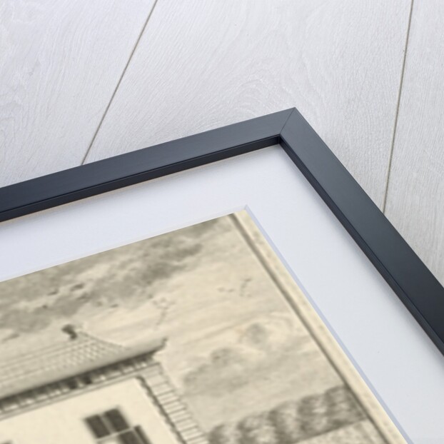 Back of castle Gunterstein, Breukelen by Jaques Le Moine de l’Espine