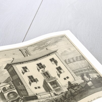 Back of castle Gunterstein, Breukelen by Jaques Le Moine de l’Espine