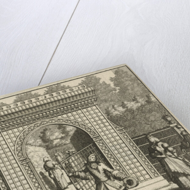 Gate of the orangery at castle Gunterstein, Breukelen The Netherlands by Jaques Le Moine de l'Espine