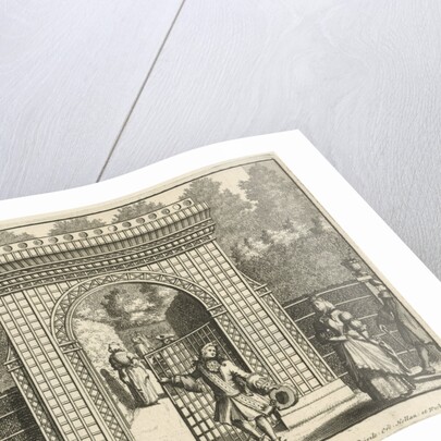 Gate of the orangery at castle Gunterstein, Breukelen The Netherlands by Jaques Le Moine de l'Espine