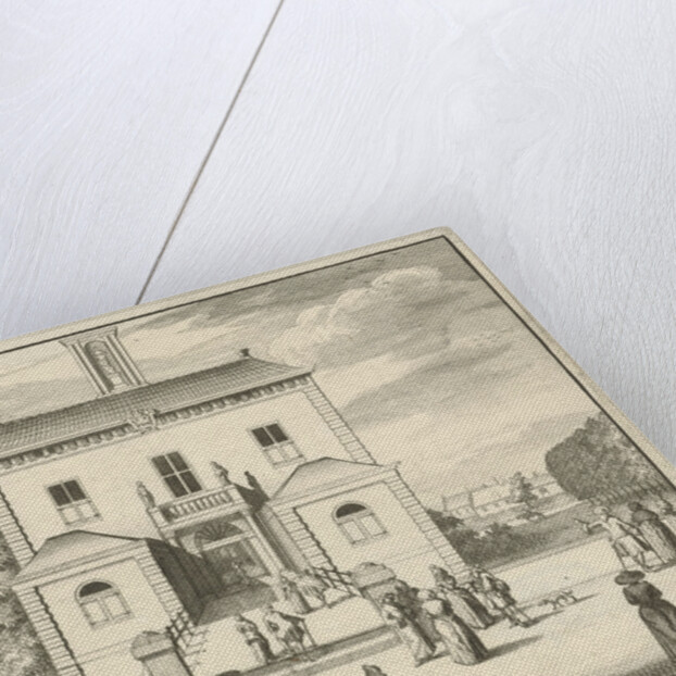 Front of castle Gunterstein, Breukelen by Jaques Le Moine de l’Espine