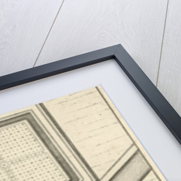 Map of estate Gunterstein, Breukelen by Jaques Le Moine de l’Espine