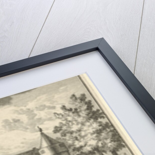 Castle Gunterstein as it was before, Breukelen by Jaques Le Moine de l'Espine Joseph Mulder