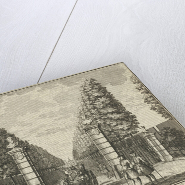 Gateway to Lake House in Maarssen by Hendrik de Leth