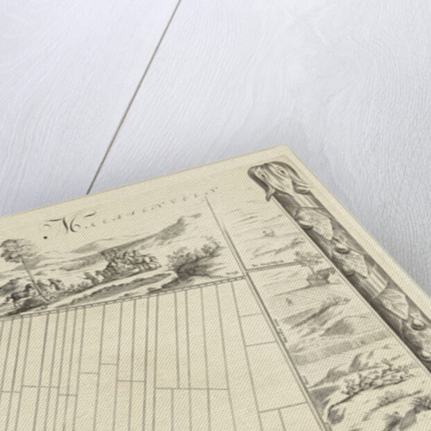 Map of the heerlijkheid Maarsseveen by Philibert Bouttats