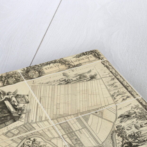 Map of the heerlijkheid Maarsseveen by Philibert Bouttats