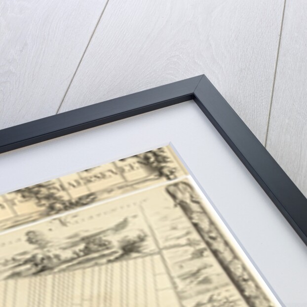 Map of the heerlijkheid Maarsseveen by Philibert Bouttats