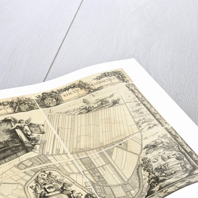 Map of the heerlijkheid Maarsseveen by Philibert Bouttats