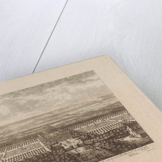 Bird's-eye-view of Soestdijk Palace, The Netherlands, Bastiaen Stopendael by Staten van Holland en West-Friesland