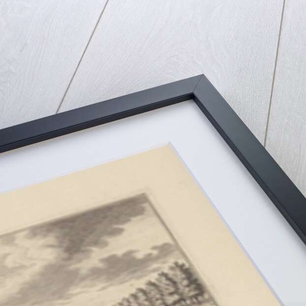 Side of Zeist Castle and surrounding pond, Rear of Slot Zeist, Daniël Stopendaal, Nicolaes Visscher (I) by Anonymous