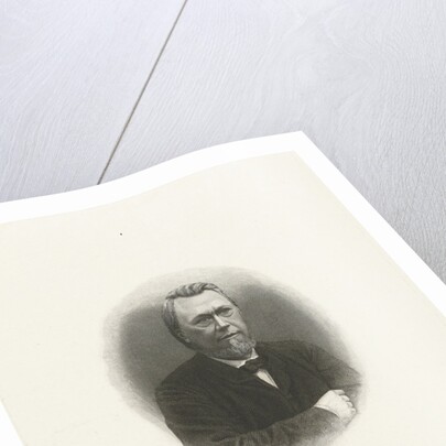 Portrait of Johannes Verhulst by Friedrich Wilhelm Burmeister