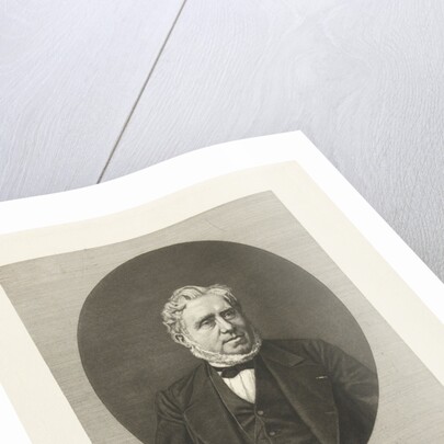 Portrait of Johannes Petrus Hasebroek by Friedrich Wilhelm Burmeister