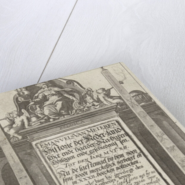 Allegory of the history of the Netherlands by Anonymous