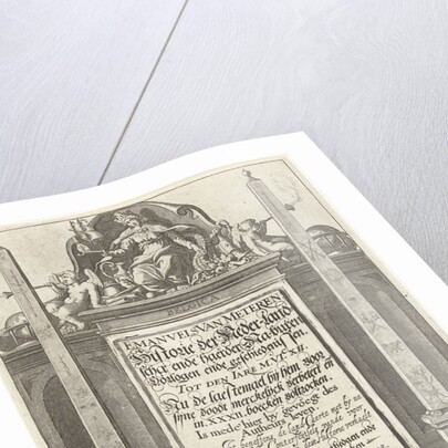 Allegory of the history of the Netherlands by Anonymous