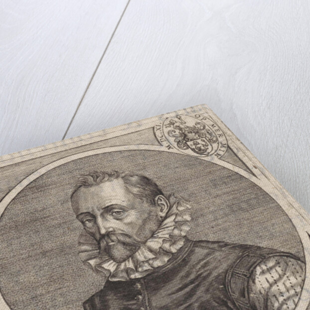 Portrait of Peter van Opmeer, at the age of 60 by Johannes Wierix