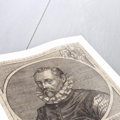 Portrait of Peter van Opmeer, at the age of 60 by Johannes Wierix