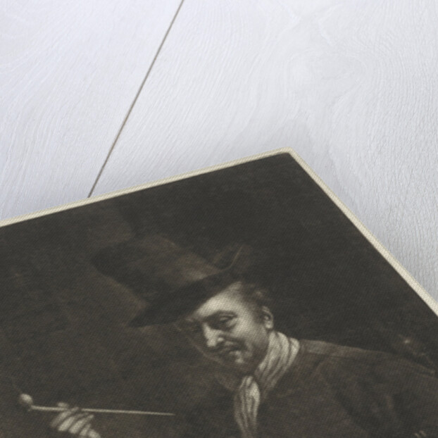 Man smoking pipe by Wallerant Vaillant