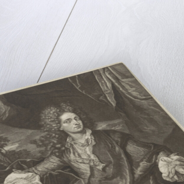 Self Portrait of Pieter Schenk by Pieter Schenk I