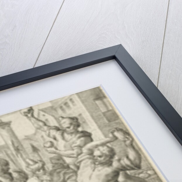 Stoning of the Elders by Crispijn van de Passe I