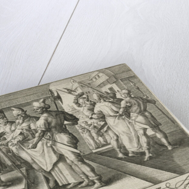 Daniel condemns the elders by Crispijn van de Passe I