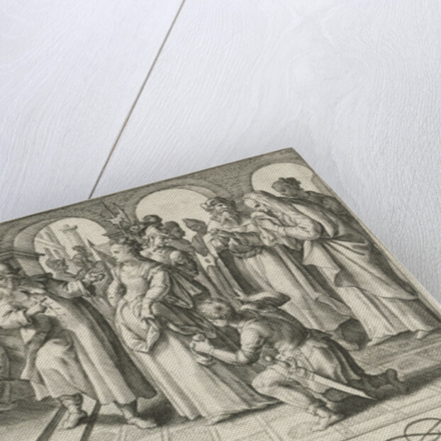 Susanna before the judges by Crispijn van de Passe I