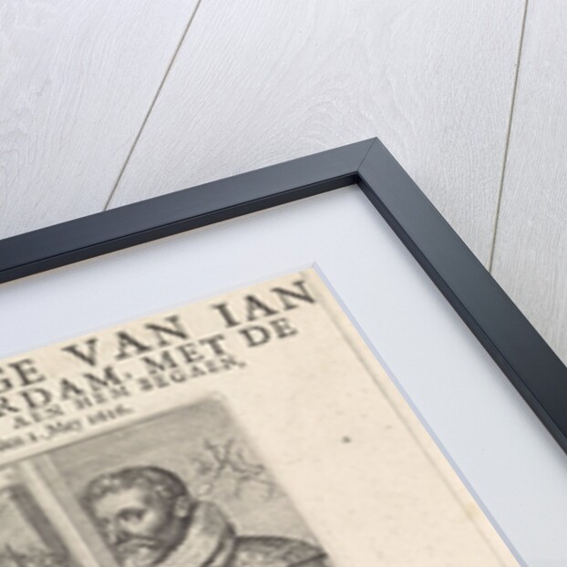 Portraits of Jan van Wely and his two assassins by Crispijn van de Passe I