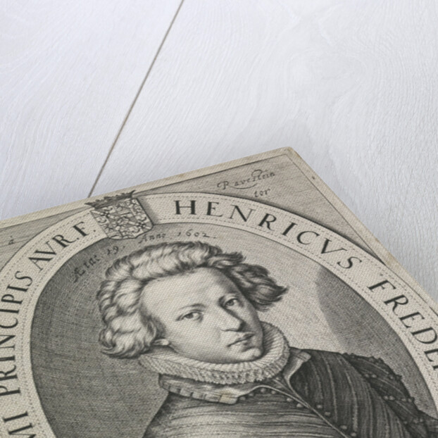 Portrait of Frederik Hendrik, Prince of Orange, at the age of 19 by Anonymous