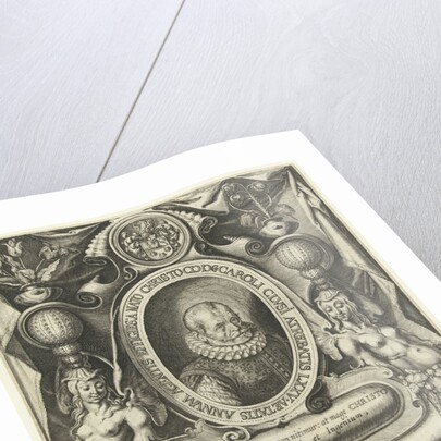 Portrait of Carolus Clusius at the age of 75 by Jacob de Gheyn II