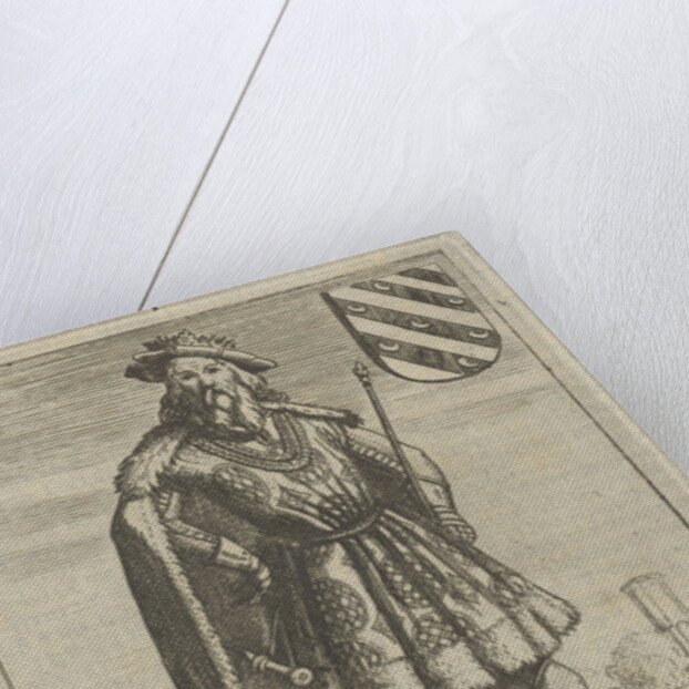 Adgillis II, seventh king of the Frisians by Pieter Feddes van Harlingen