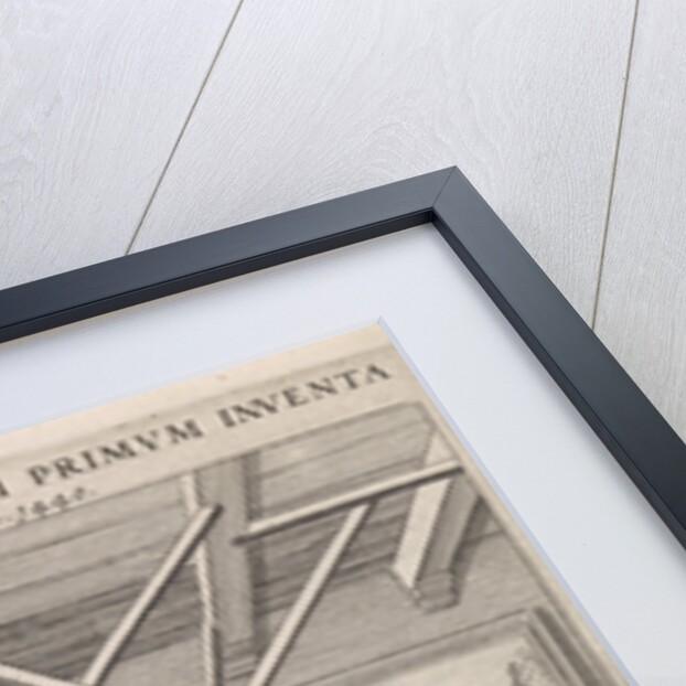 The invention of the printing press by Laurens Jansz. Coster by Haarlem