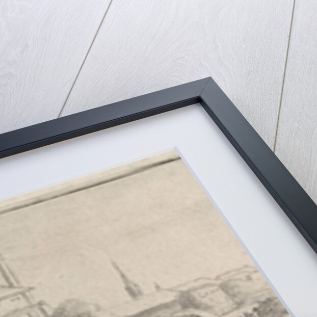 Angler in a fortified city by Jan van de Velde II