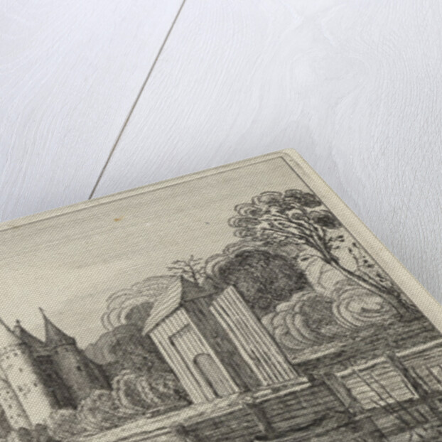 View of a castle by Anonymous