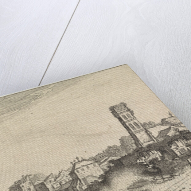 View of Rome with the Tiber and the Ponte Sisto, Italy by Jan van de Velde II