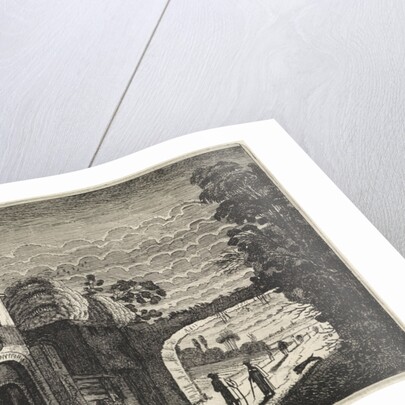 Figures at a tavern at night by Jan van de Velde II