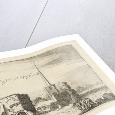 View of the ruins of the Abbey of Rijnsburg by Robert de Baudous