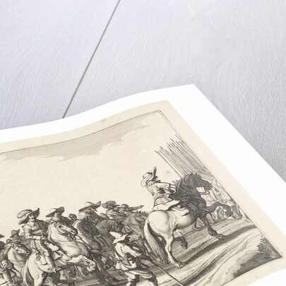 Exodus from the Spanish army from Maastricht, 1632 (plate 5) by Claes Jansz. Visscher II