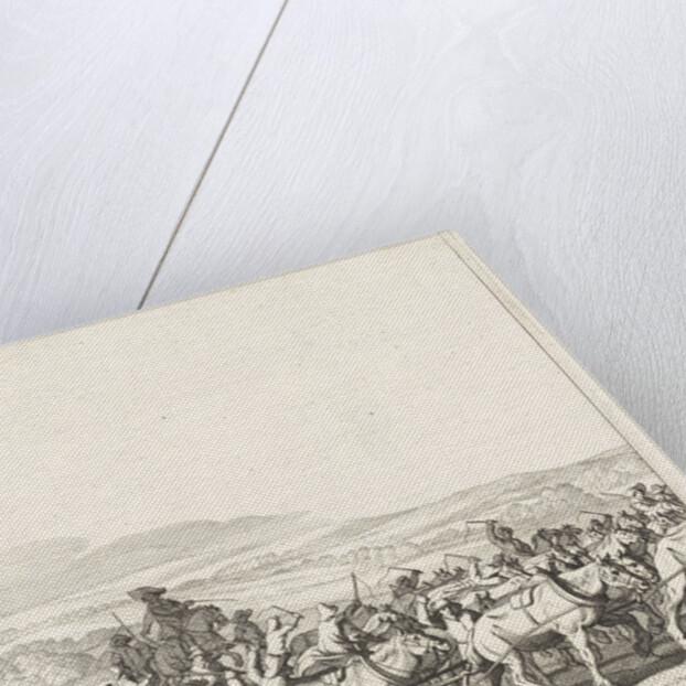 Exodus from the Spanish army from Maastricht, 1632 (plate 4) by Claes Jansz. Visscher II