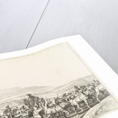 Exodus from the Spanish army from Maastricht, 1632 (plate 4) by Claes Jansz. Visscher II