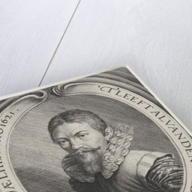 Portrait of Jan van de Velde I by Jan van de Velde II