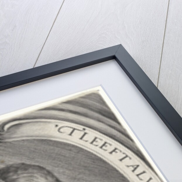 Portrait of Jan van de Velde I by Jan van de Velde II