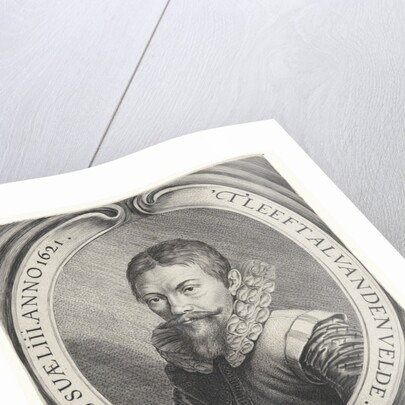 Portrait of Jan van de Velde I by Jan van de Velde II